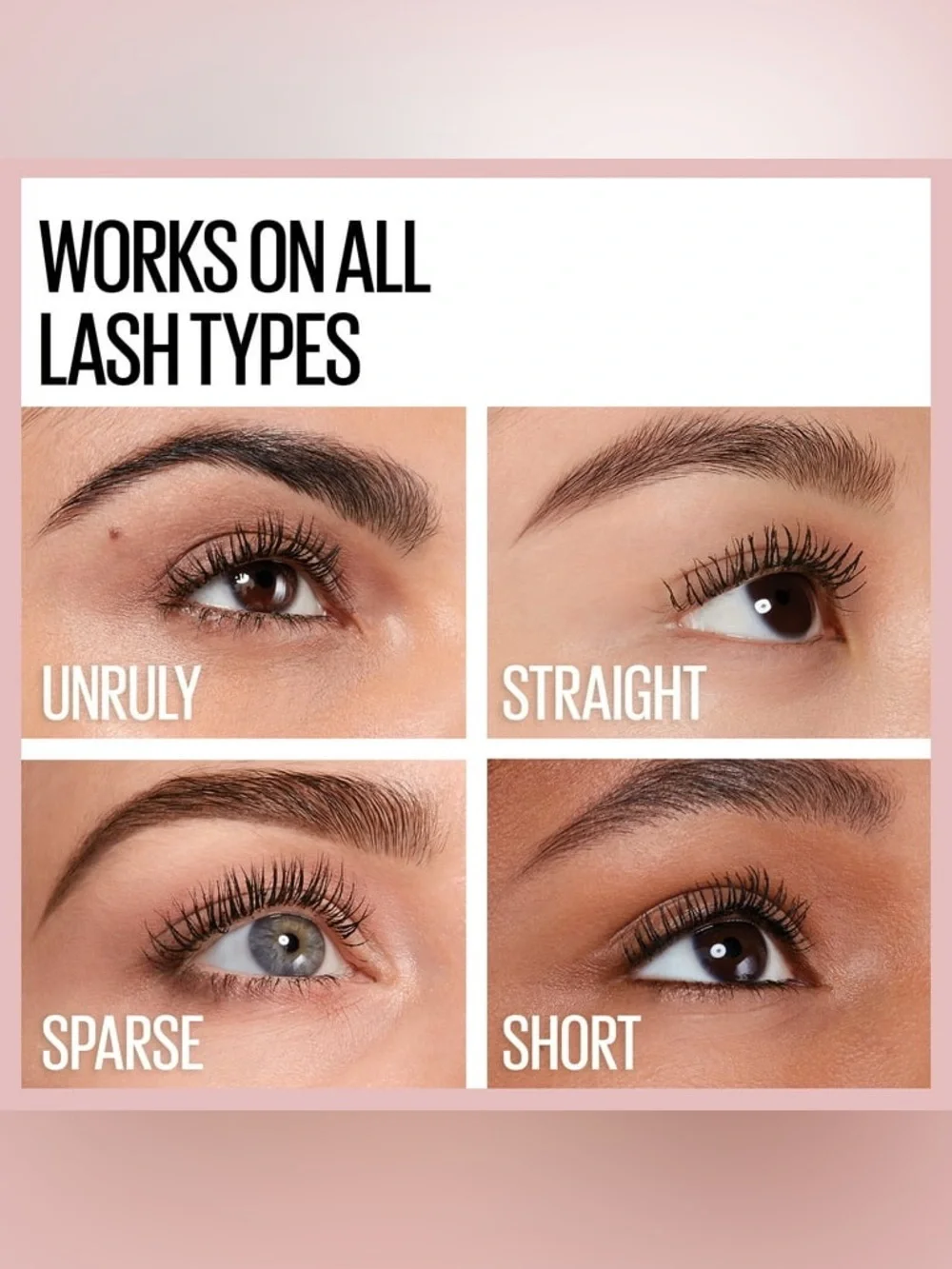 MAYBELLINE Lash Sensational Mascara - 255 Brownish Black, NEW